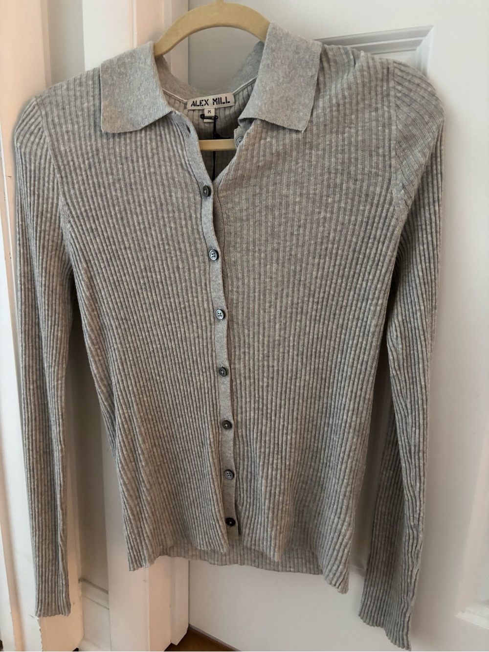 NWT Alex Mill Jackie Polo — Heather Gray
